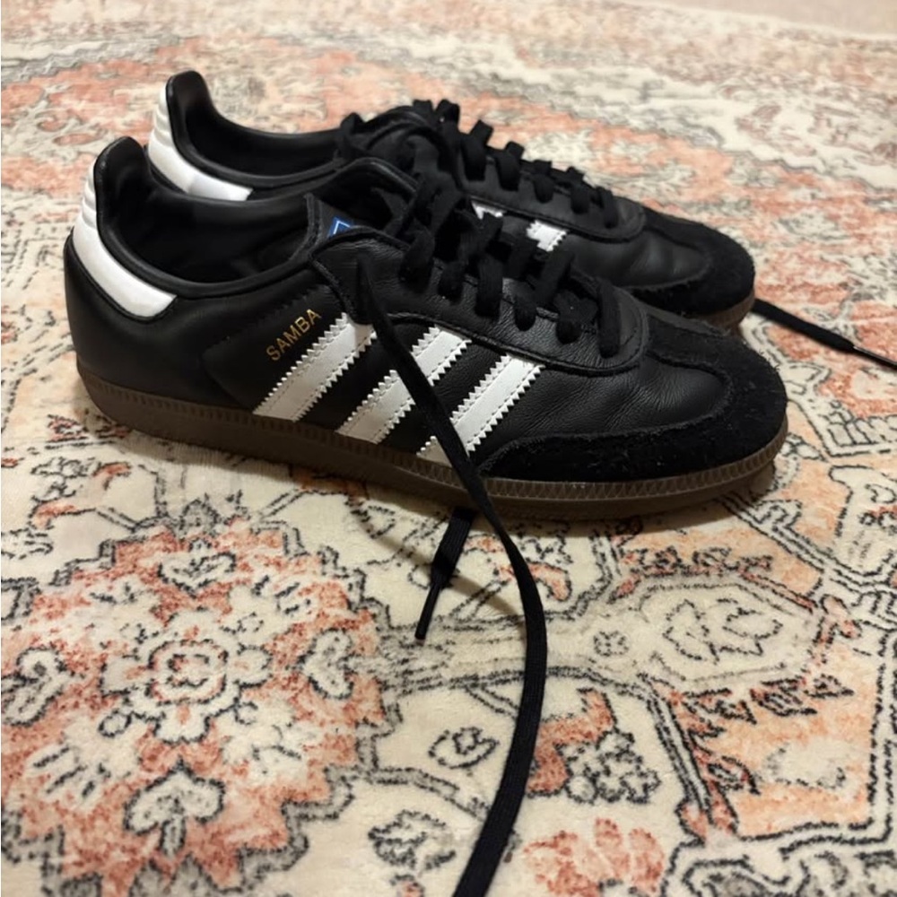 Adidas Samba Black and White Sneakers